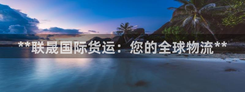 尊龙凯时赞助：**联晟国际货运：您的全球物流**