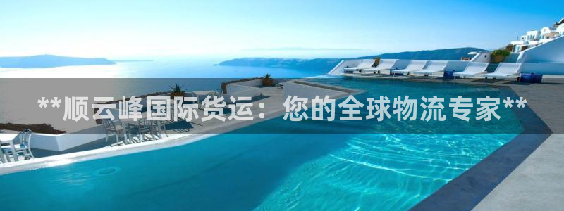 尊龙 中国：**顺云峰国际货运：您的全球物流专家**