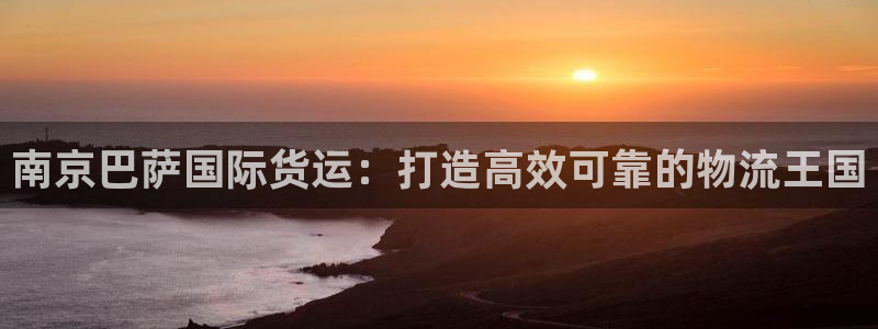 尊龙凯时有没有出不了款的情况：南京巴萨国际货运：打造高效